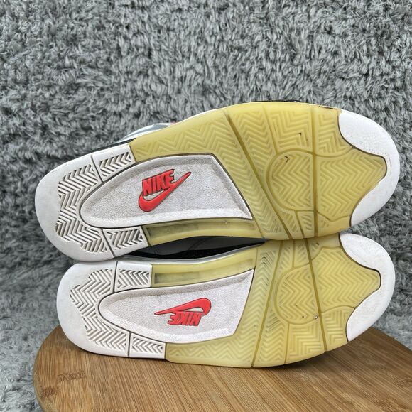 Nike Air Flight 89 Planet of Hoops Sneakers Shoes Men's 8 CW2616-101 - Picture 8 of 12